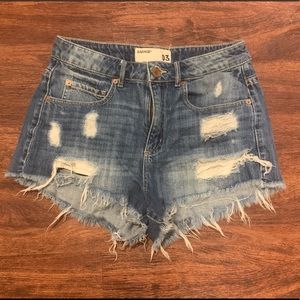 Garage Denim Shorts